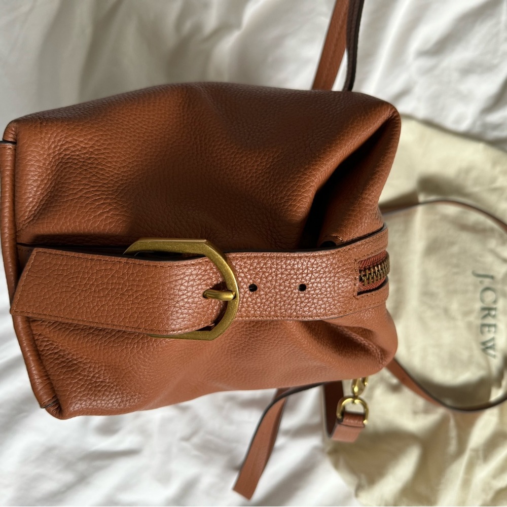 J Crew Leather Bag - Picture 5 of 8